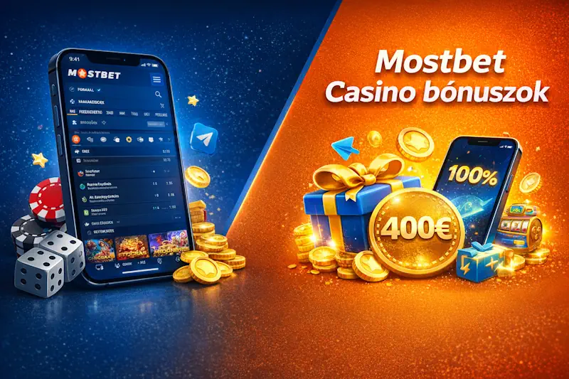 Mostbet Casino bónuszok: 160 000 HUF és ingyenes pörgetések